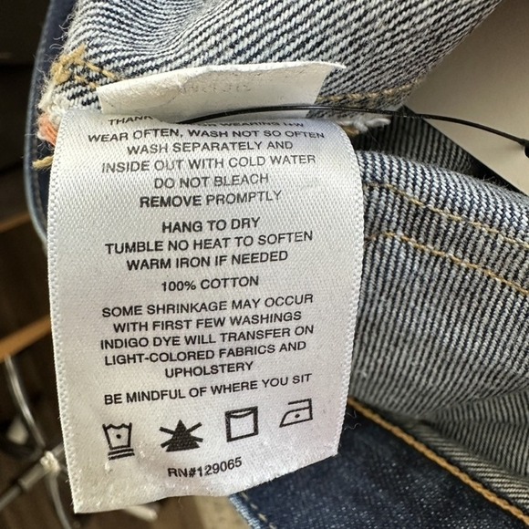 Imogene + Willie Jeans Womens 27R Blue Selvedge Denim James Cut Handmade USA - Picture 5 of 16